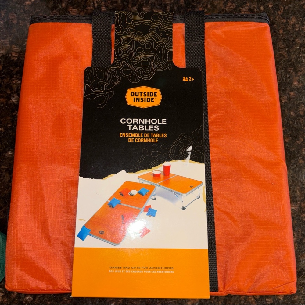 Orange Cornhole Tables - Picture 4 of 5